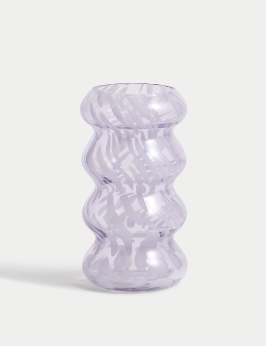 Glass Wave Vase