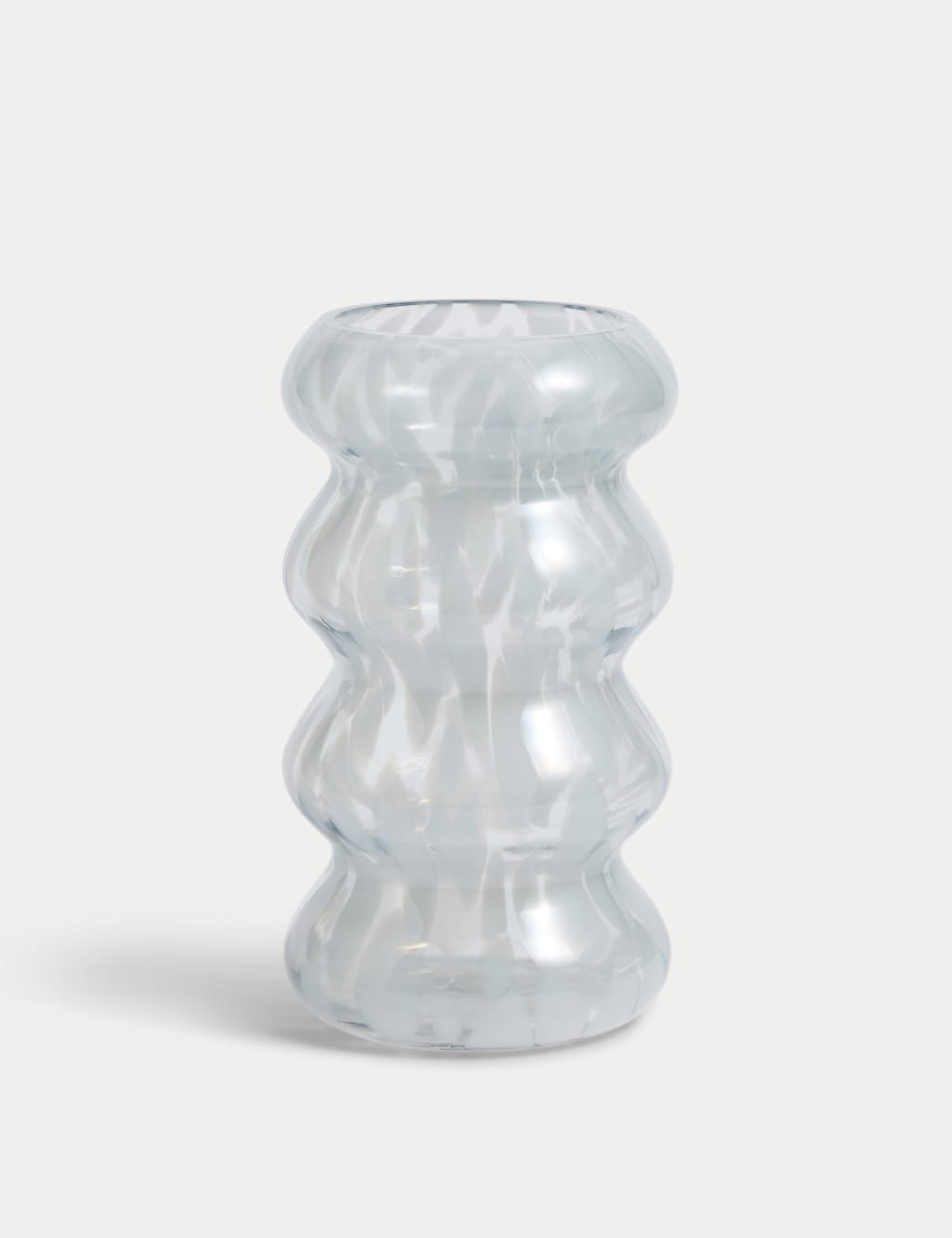 Glass Wave Vase