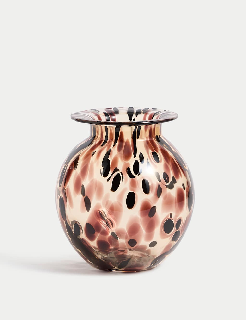Confetti Glass Fishbowl Vase