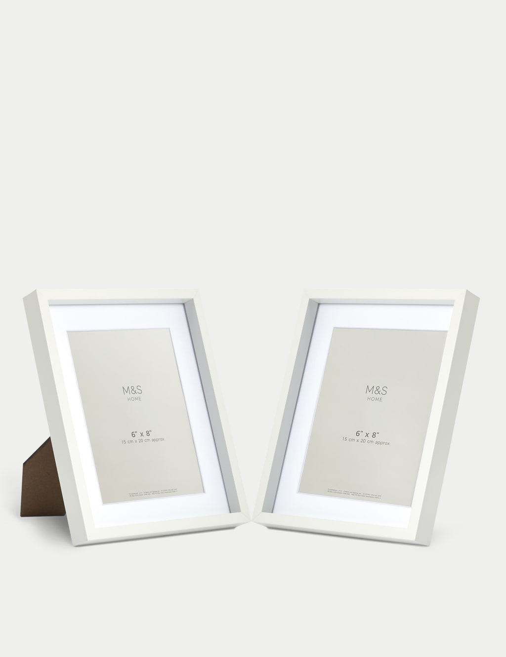 Set of 2 Photo Frames 6x8 Inch