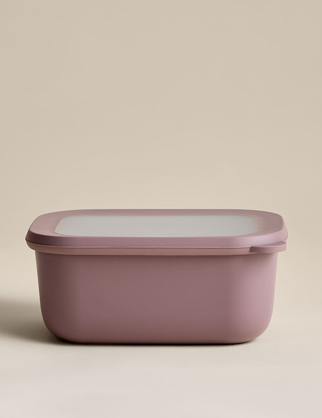 M&S Medium Plastic Storage Container - Pink Mix