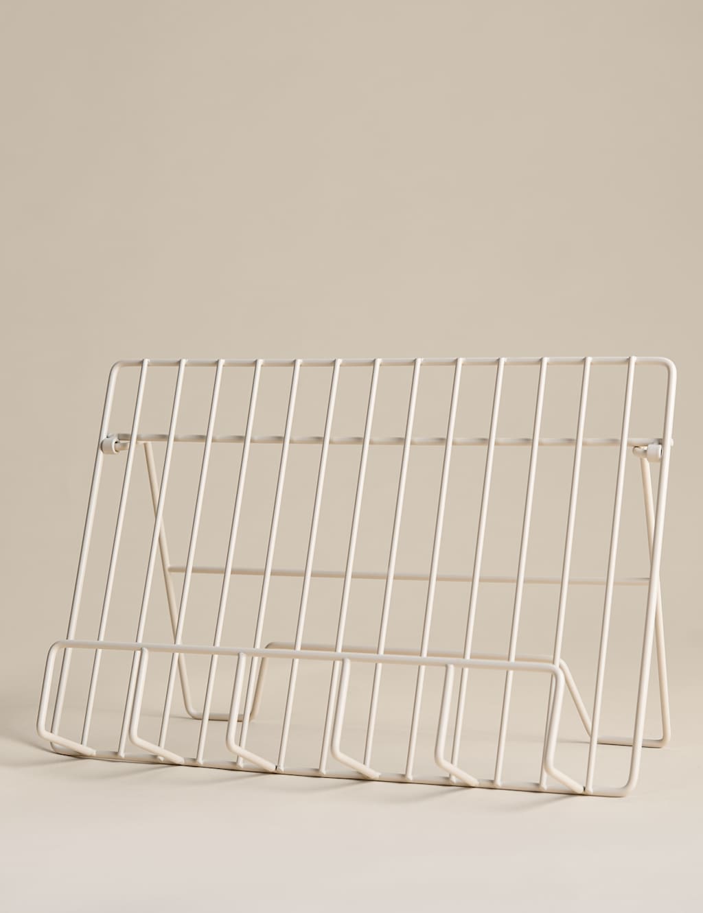 M&S Wire Recipe Book Holder - Cream