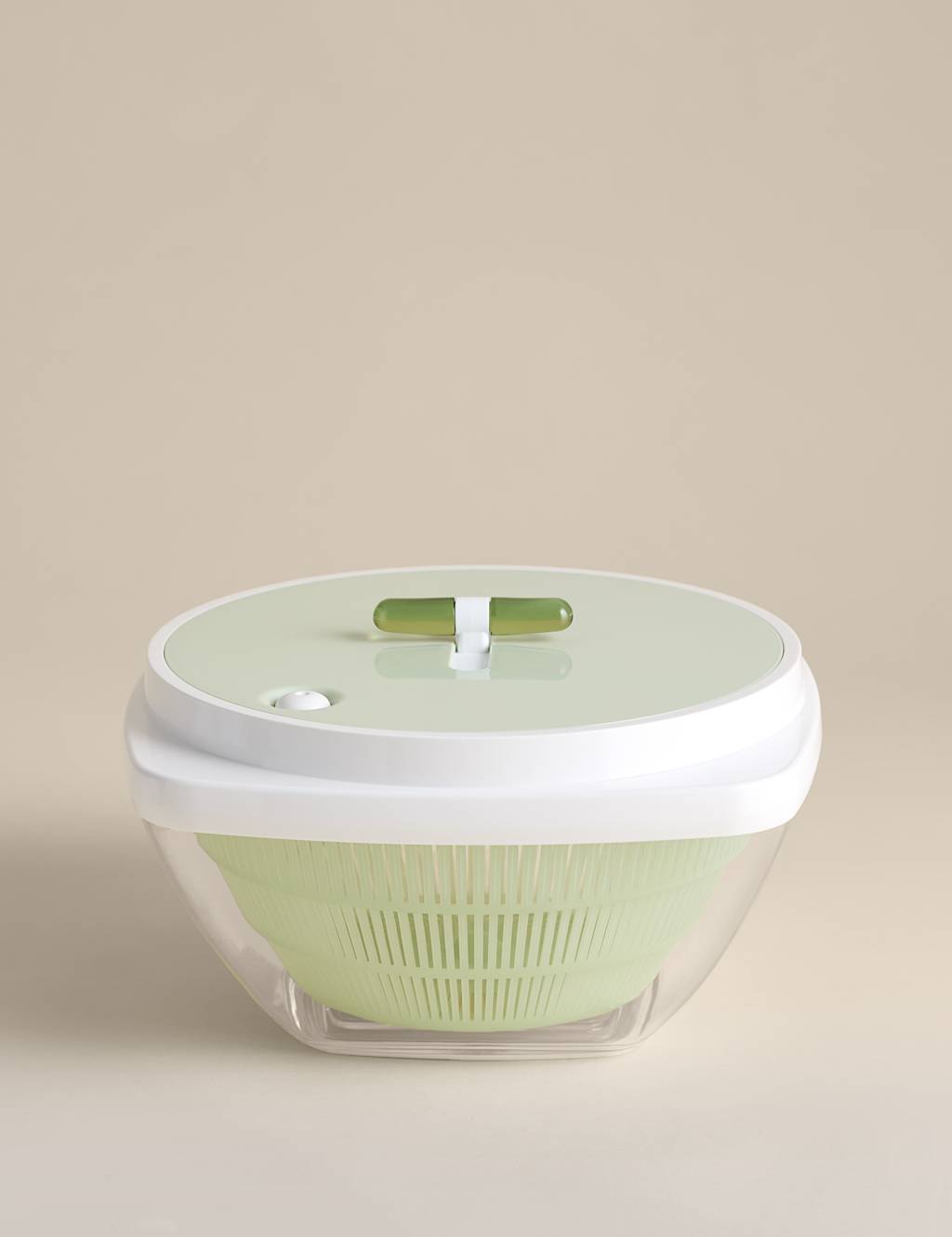 Image of M&S Salad Spinner Light Green