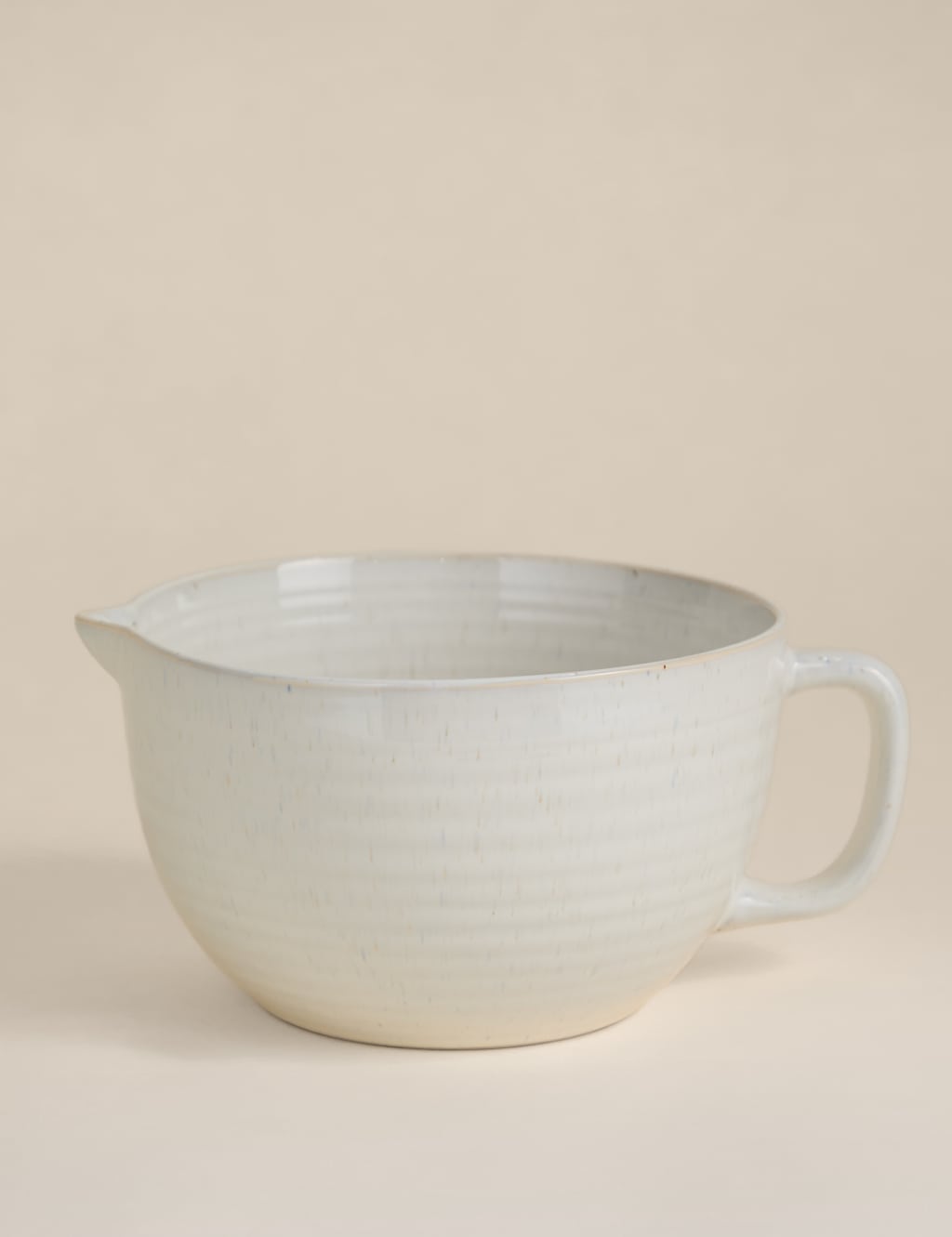 M&S Ceramic Batter Jug Cream