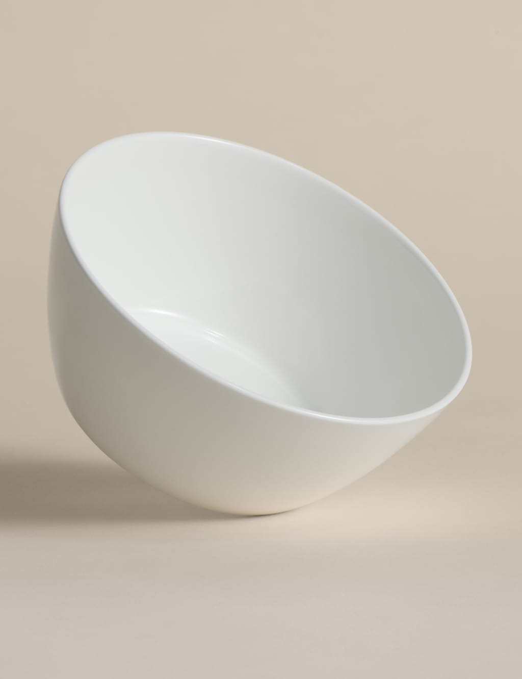 Image of M&S Monroe China Cereal Bowl White