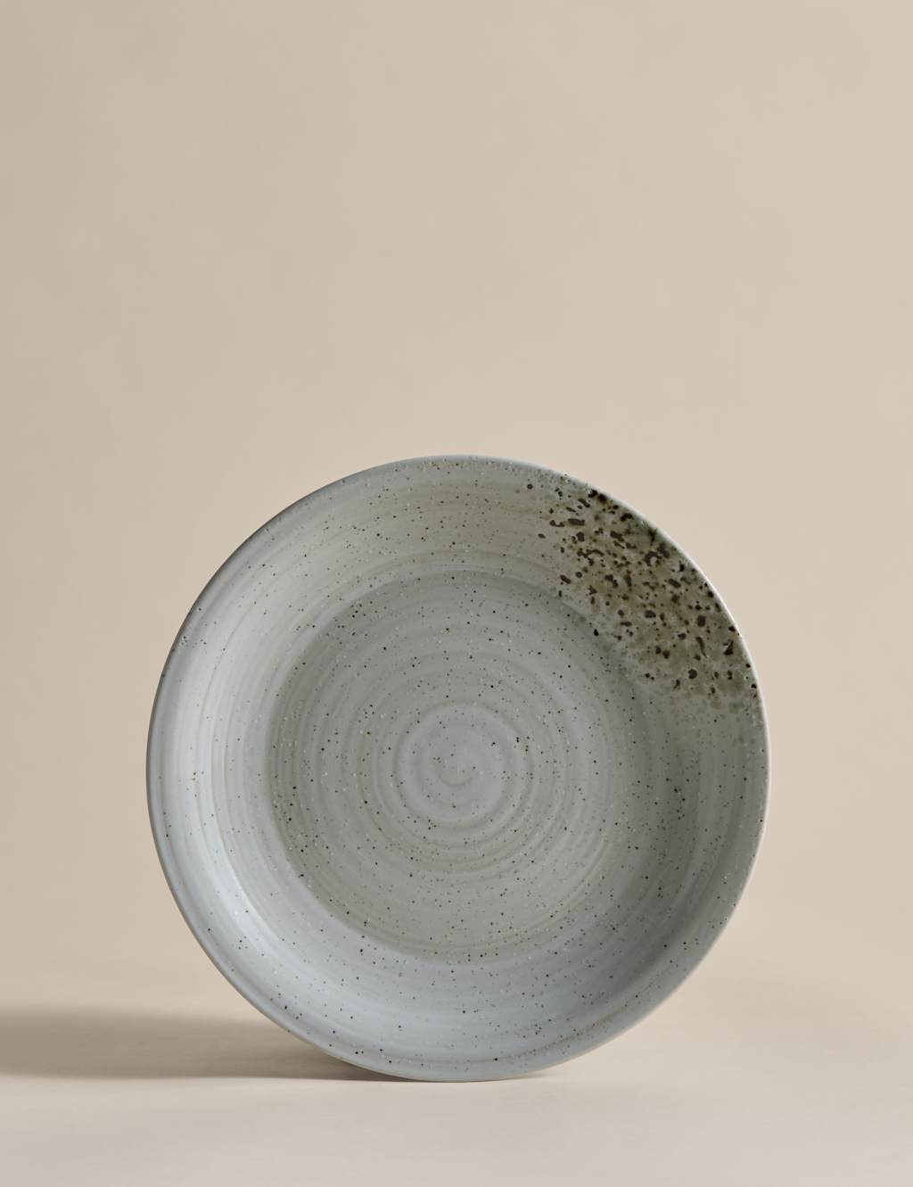 M&S Textured Spin Side Plate - Natural