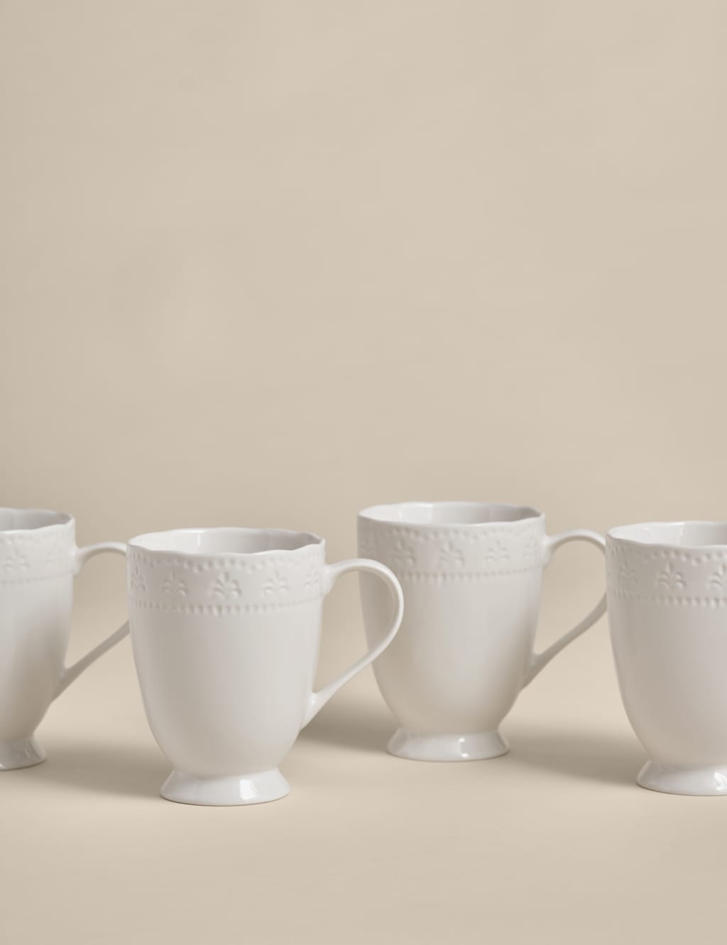 Set of 4 Vintage Mugs
