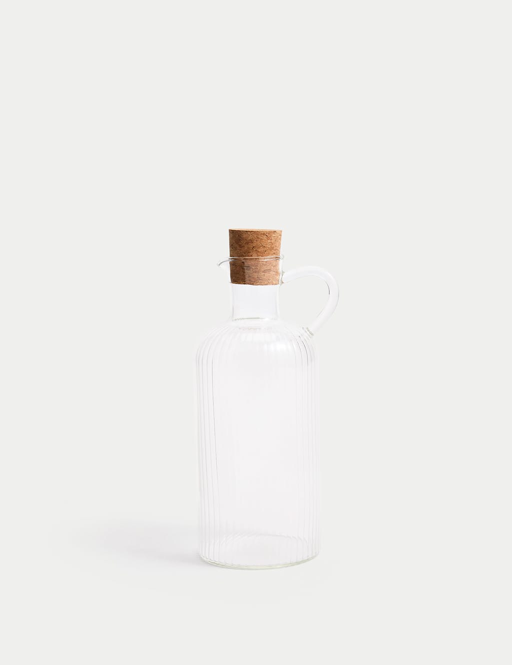 M&S Collection Medium Ribbed Glass Pourer