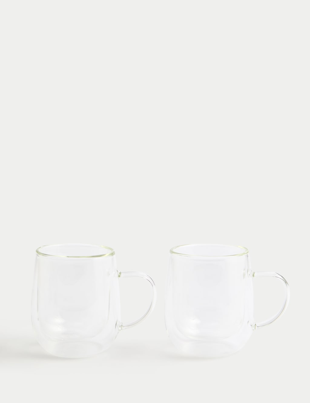 Set of 2 Double Wall Mugs