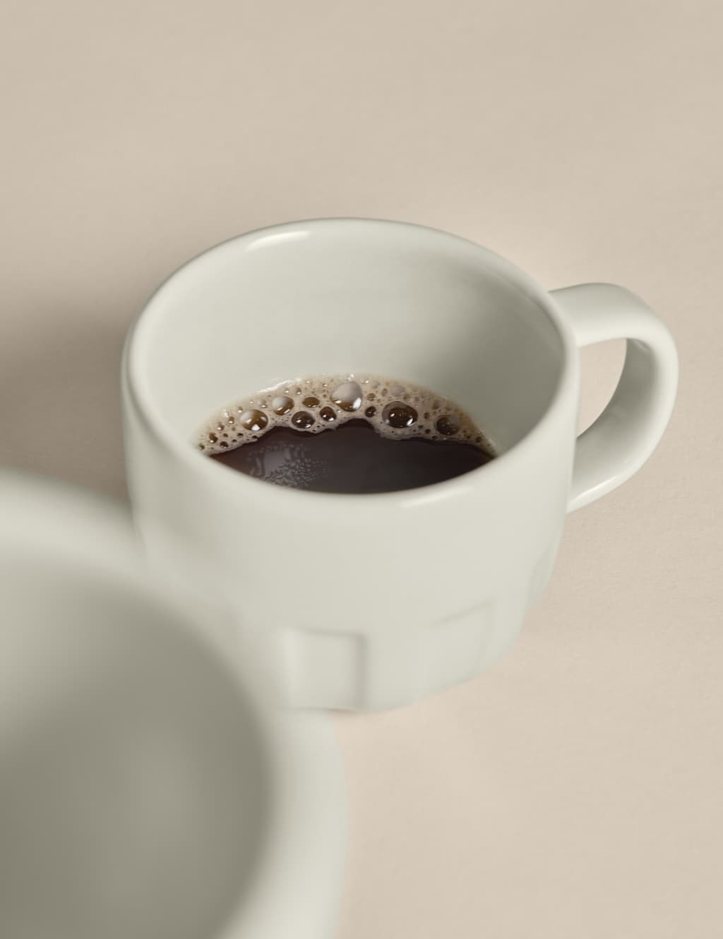 Set of 2 Textured Espresso Cups