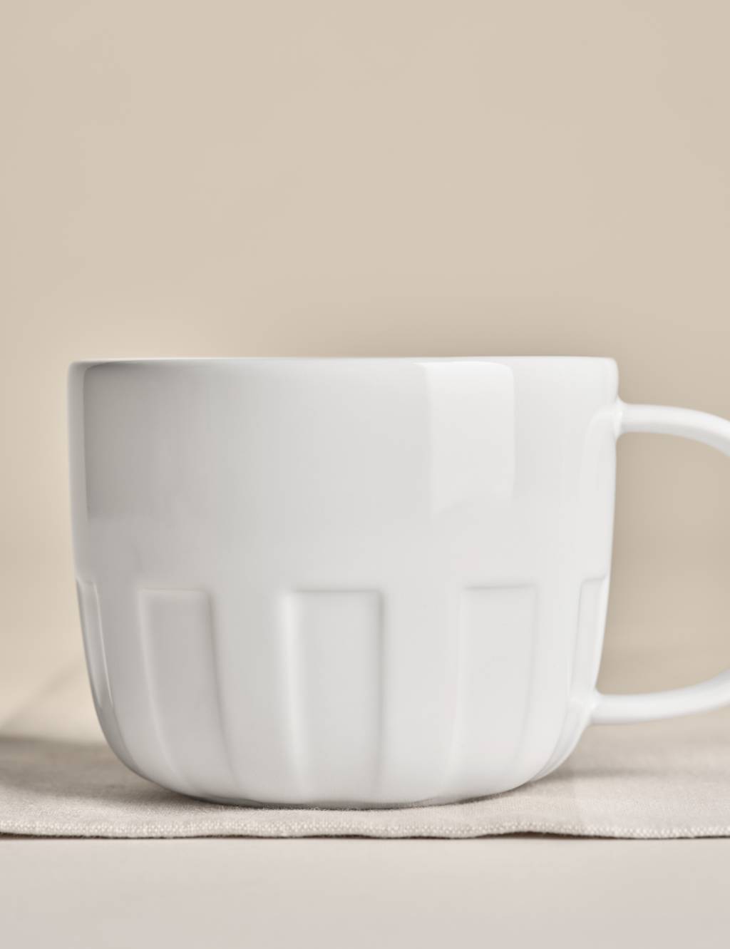 Textured Cappuccino Mug
