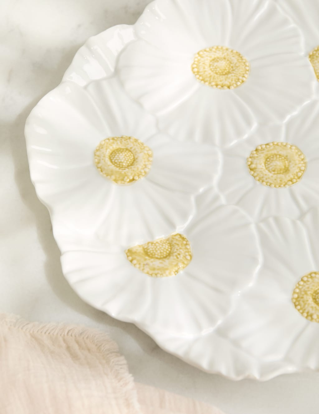 Floral Serving Platter