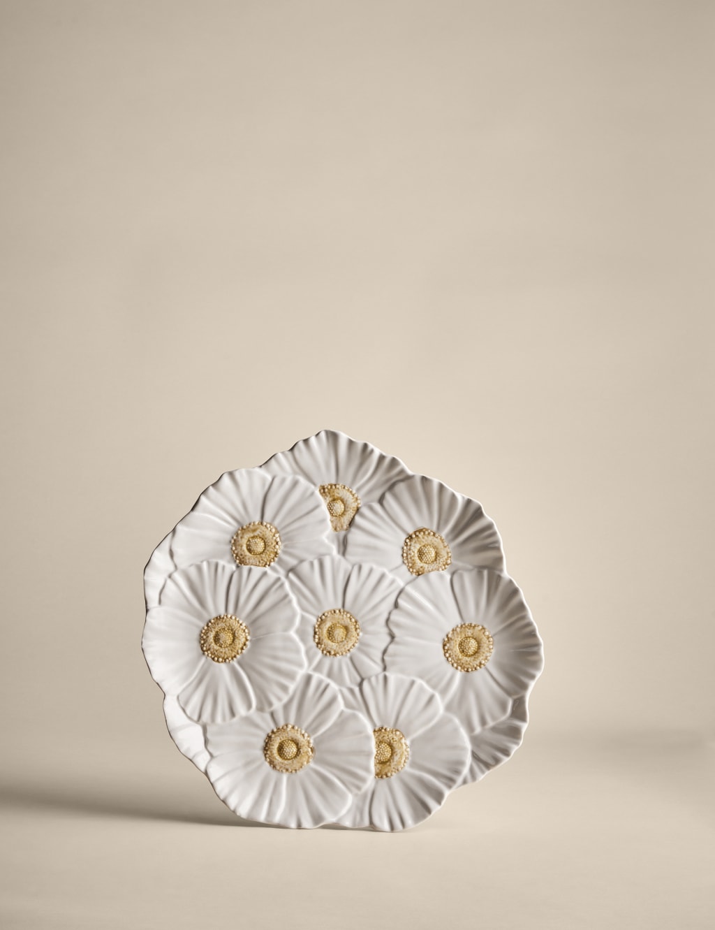 Floral Serving Platter