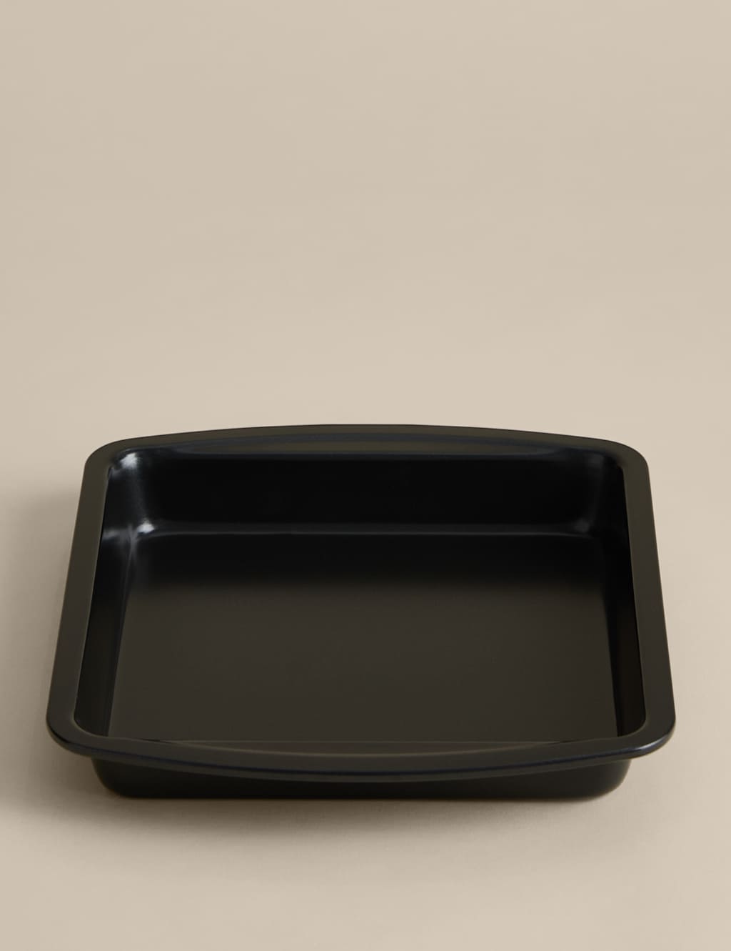 M&S Carbon Steel 9" Square Non-Stick Pan - Charcoal