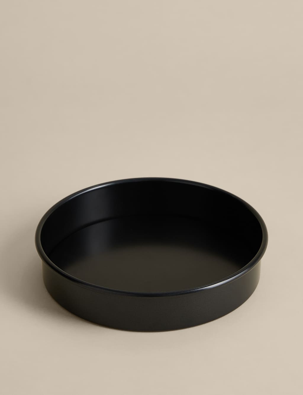 M&S Carbon Steel 9 inch Loose Cake Tin - Charcoal