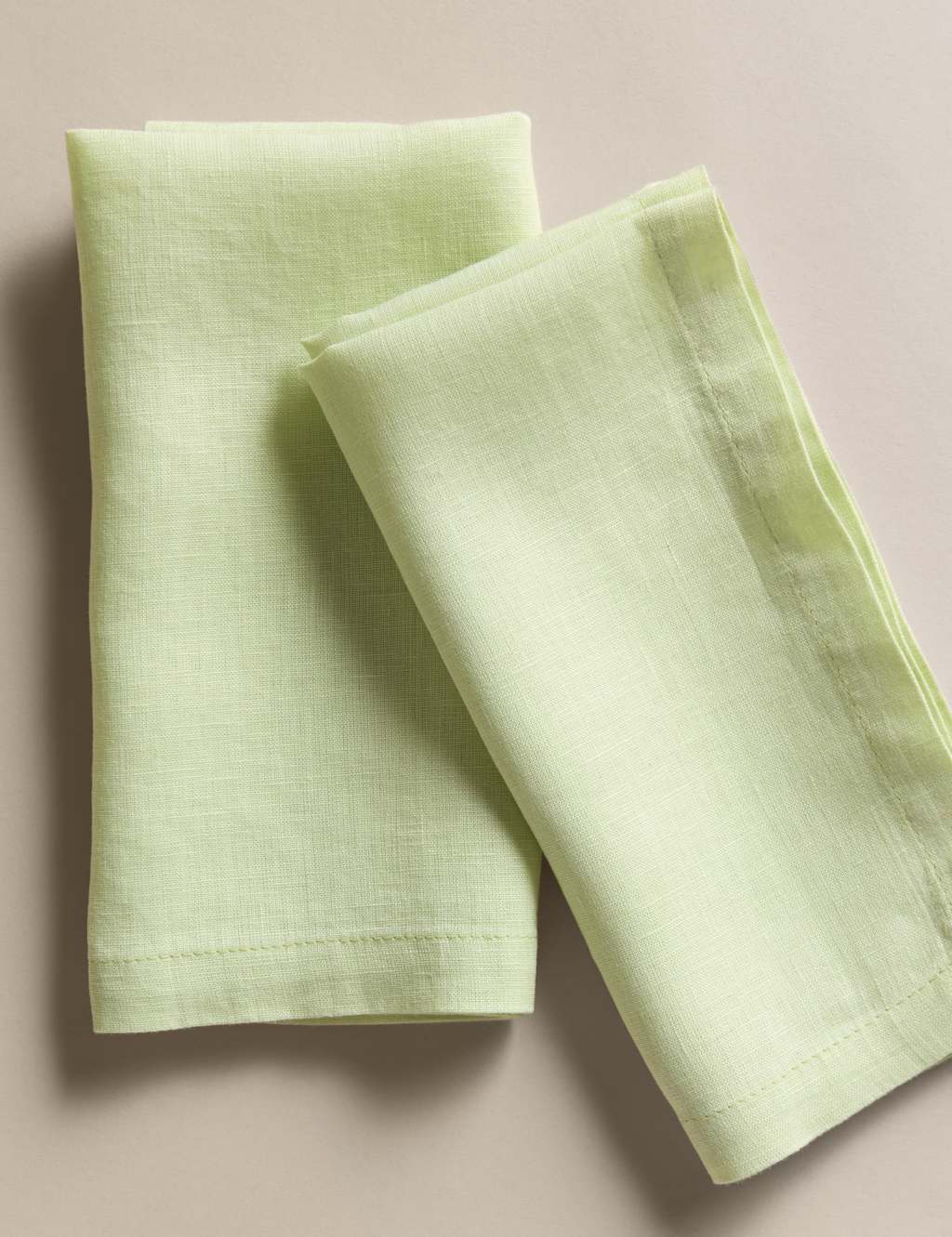 Set of 2 Pure Linen Napkins
