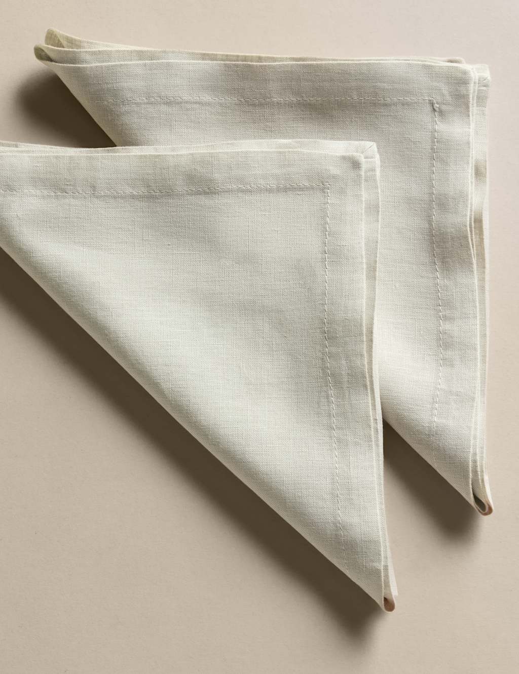 Set of 2 Pure Linen Napkins