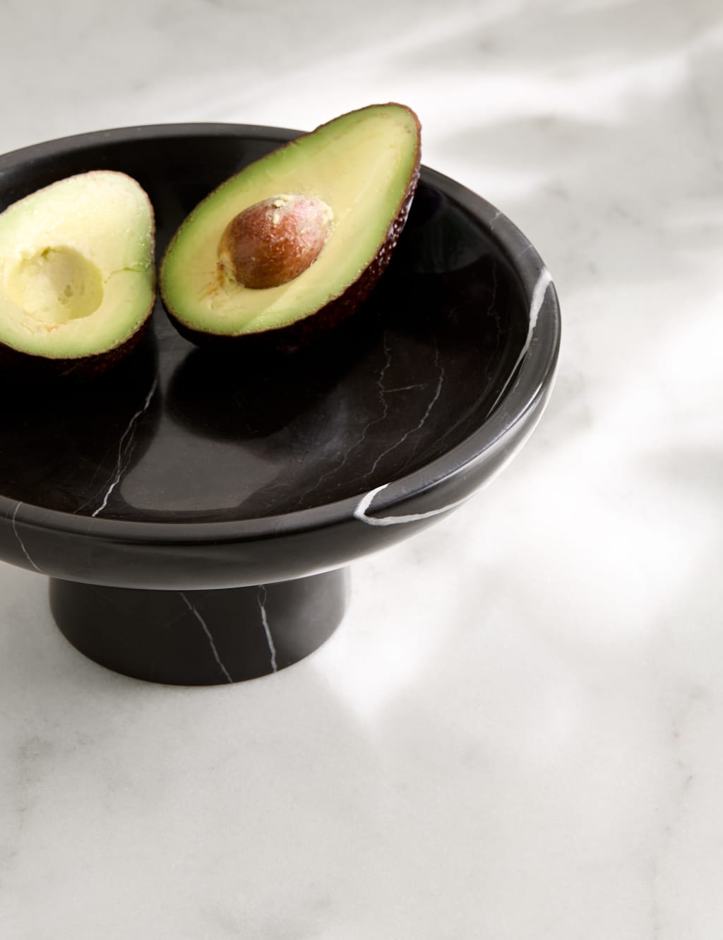 Marble Footed Bowl