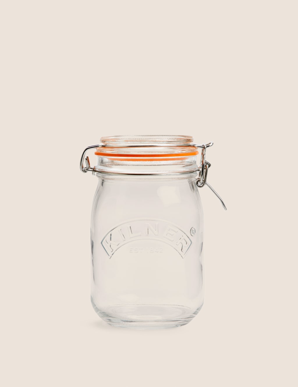 1L Round Clip Top Jar