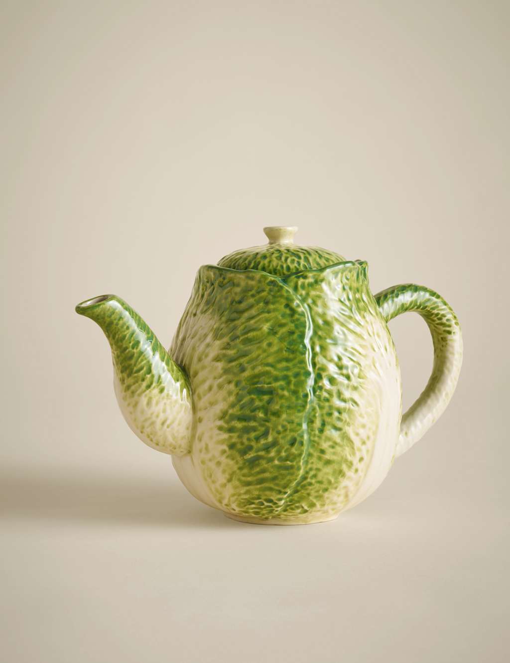 M&S Collection Cabbage Teapot - Green, Green