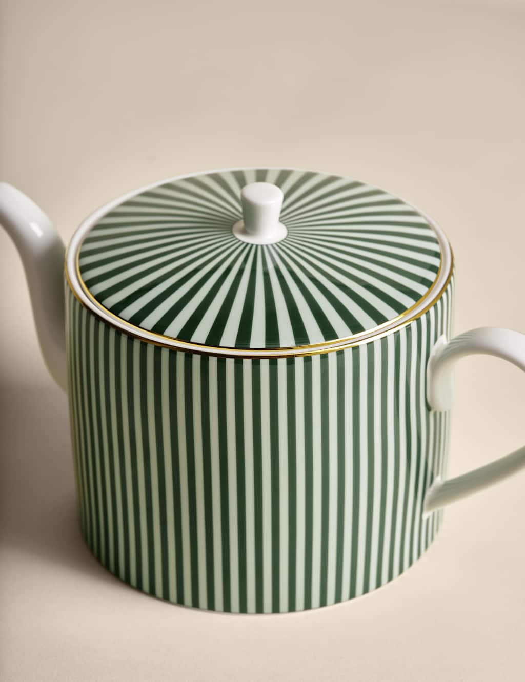 M&S Collection Hampton Teapot - Green, Green,Grey