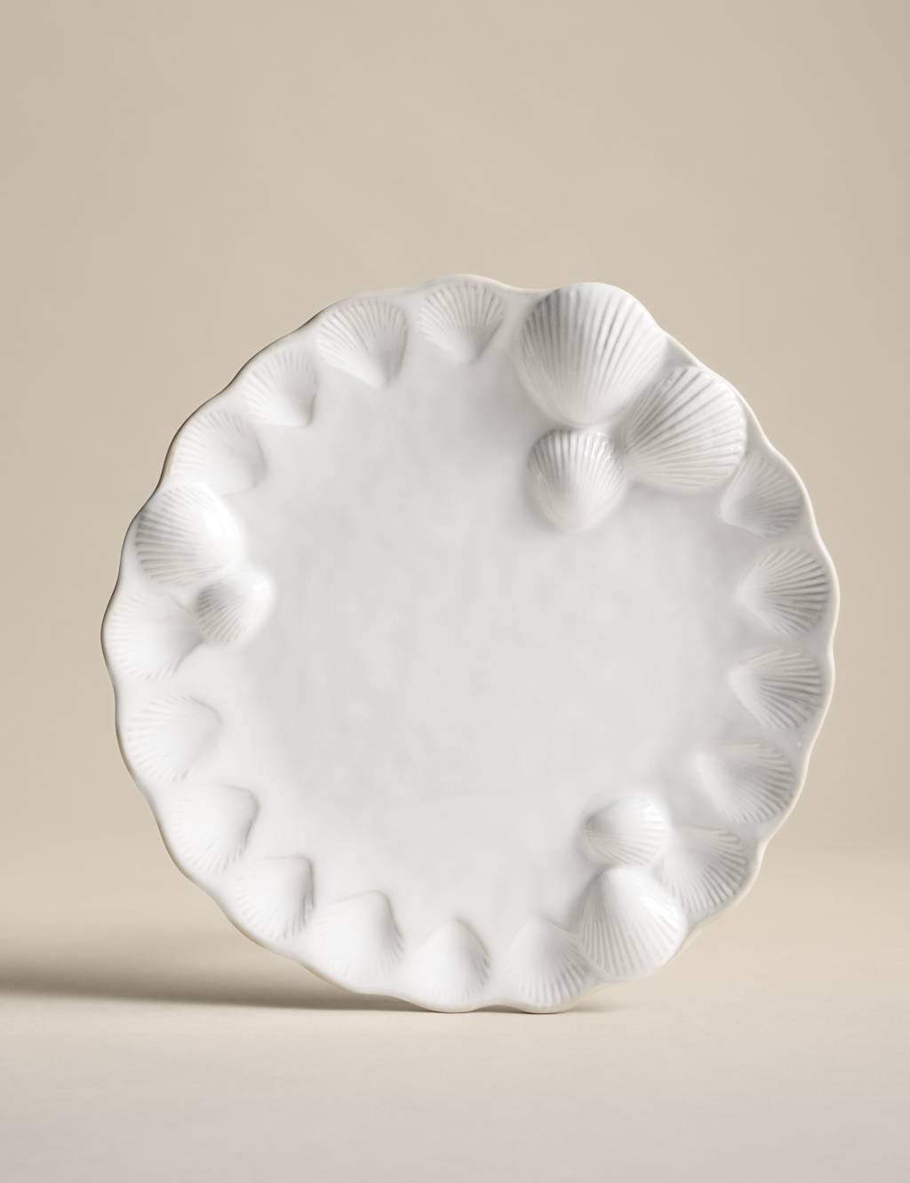 M&S Coastal Bohemia Side Plate - White Mix