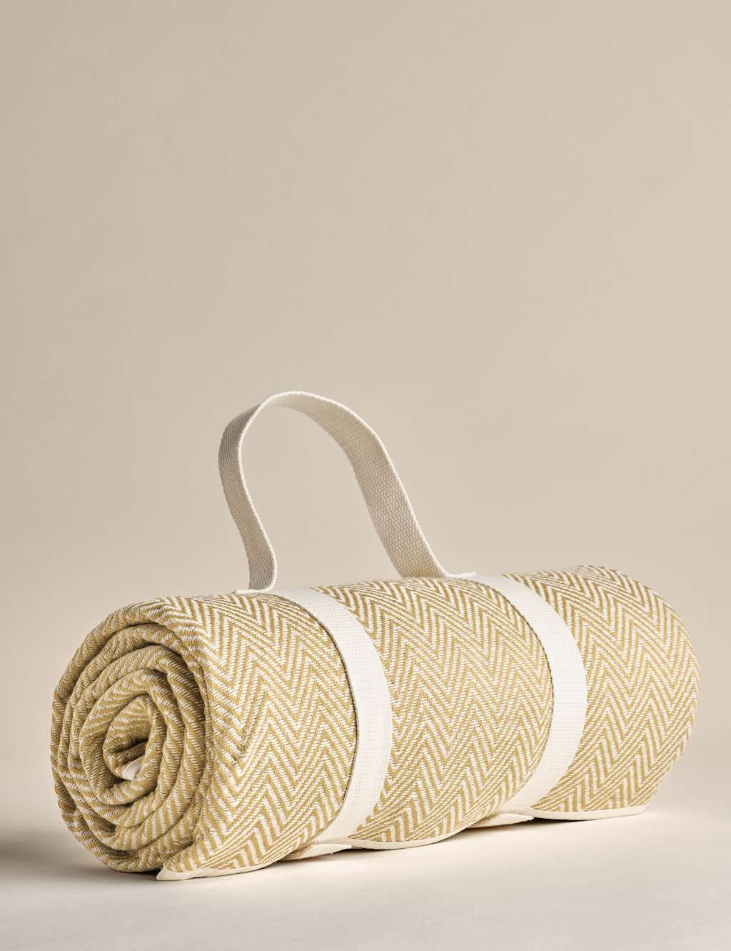 Boho Herringbone Foldaway Picnic Blanket
