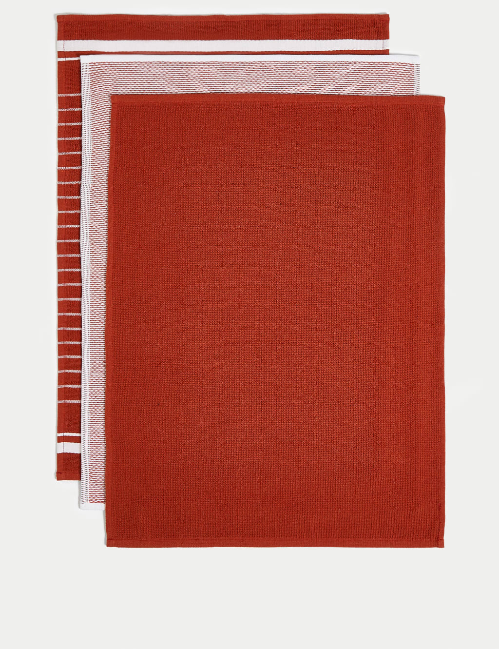Set of 3 Cotton Rich Tea Towels