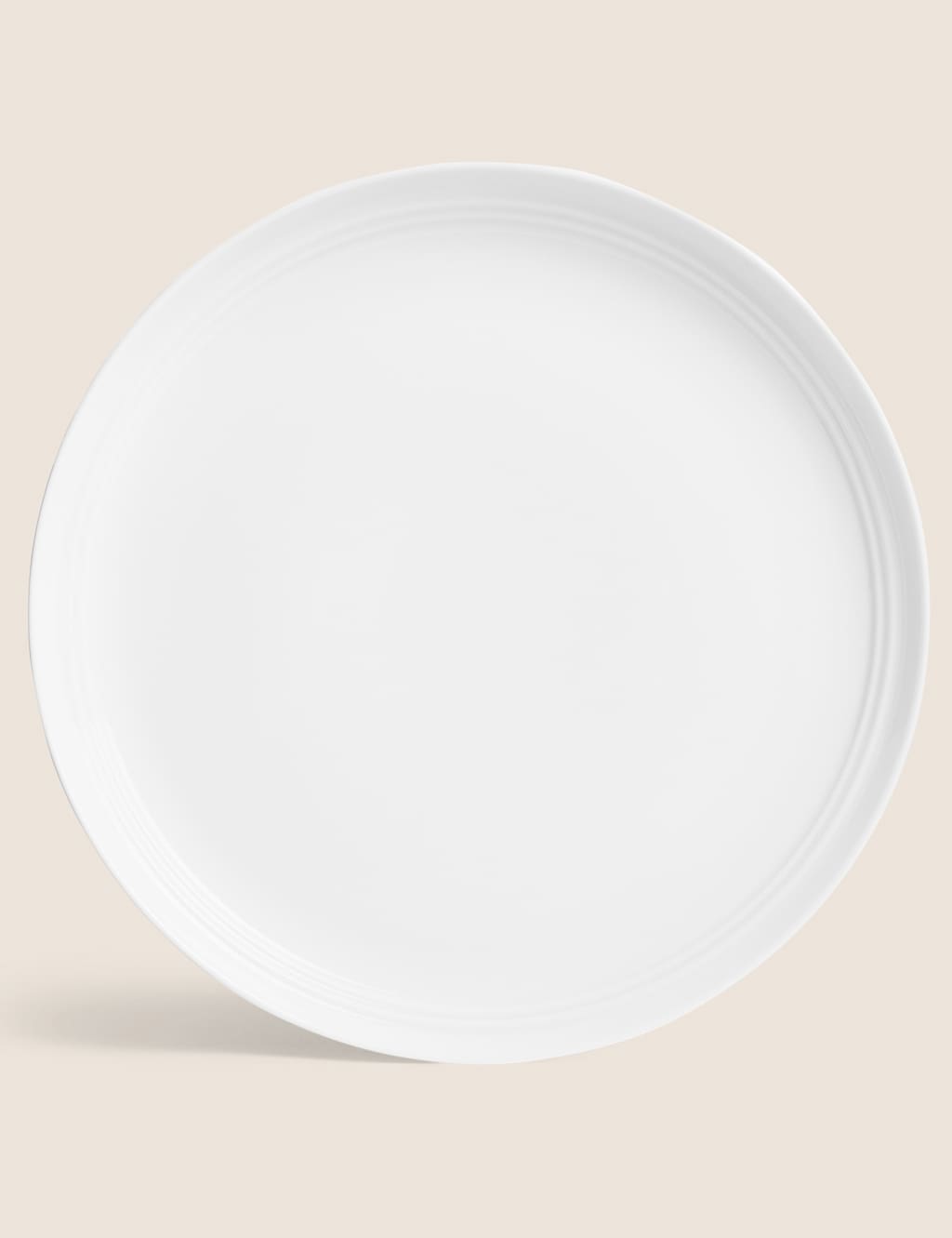 M&S Marlowe Dinner Plate White