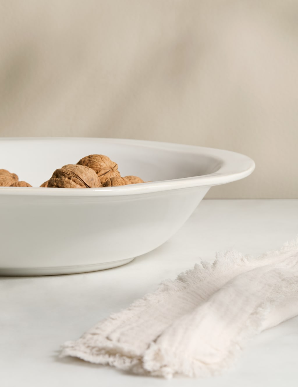 M&S Collection Country Collection Serving Bowl - Natural, Natural