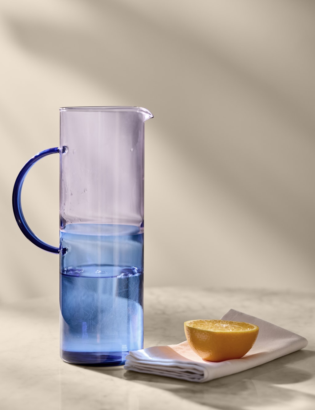 Glass Two Tone Jug