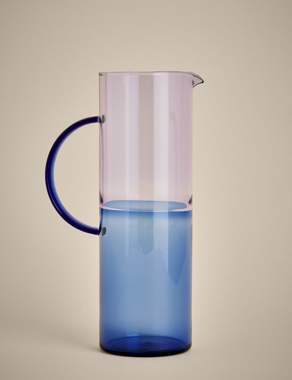 Glass Two Tone Jug
