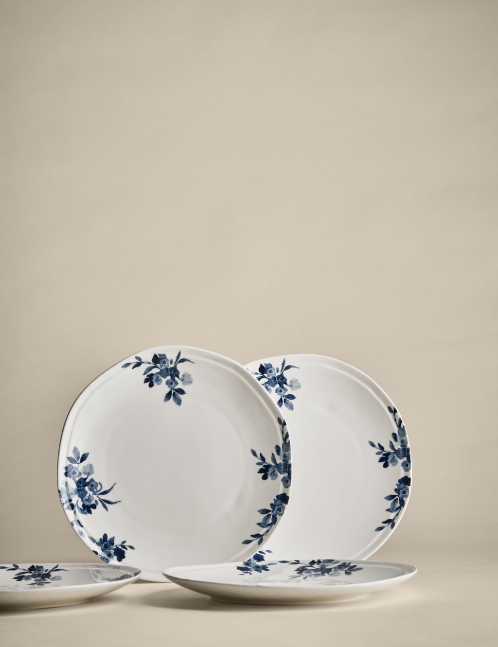 Set of 4 Cherry Blossom Dinner Plates