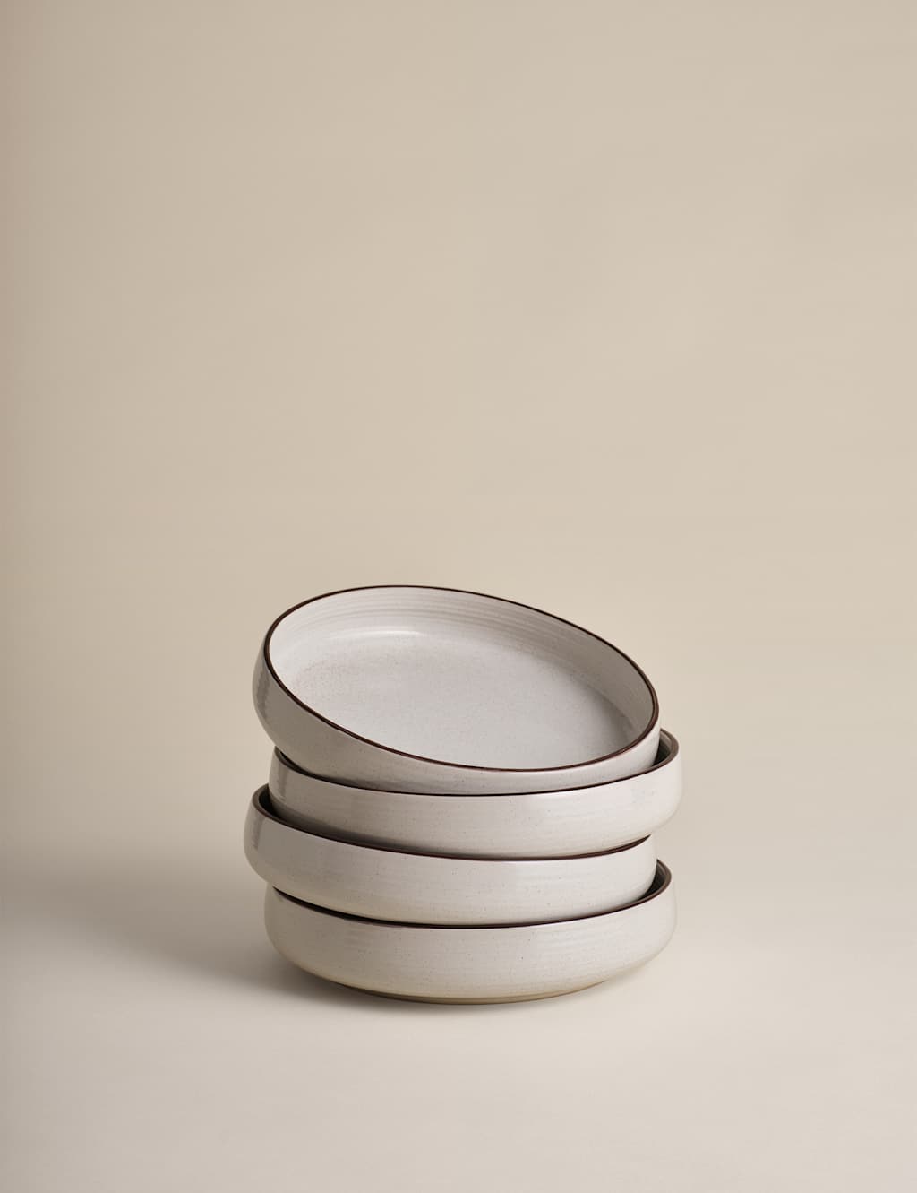 Set of 4 Michigan Rim Pasta Bowls