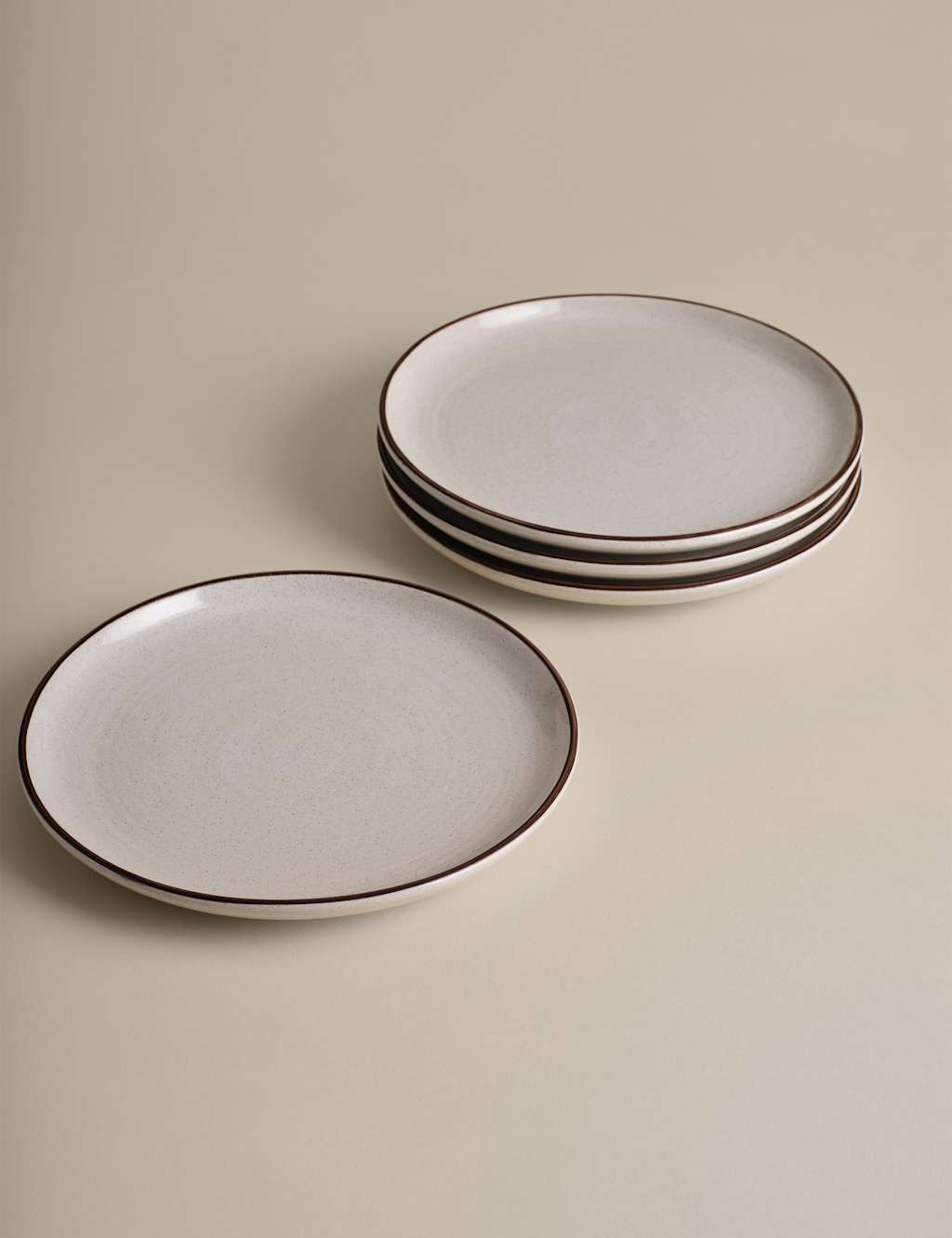 Set of 4 Michigan Rim Side Plates