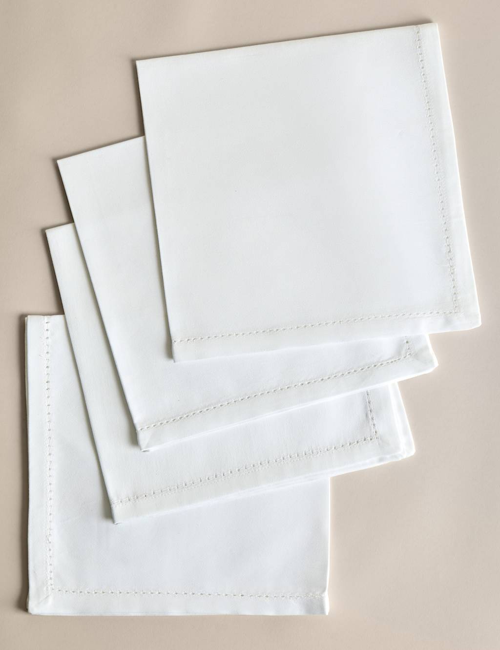 Set of 4 Cotton Sateen Napkins