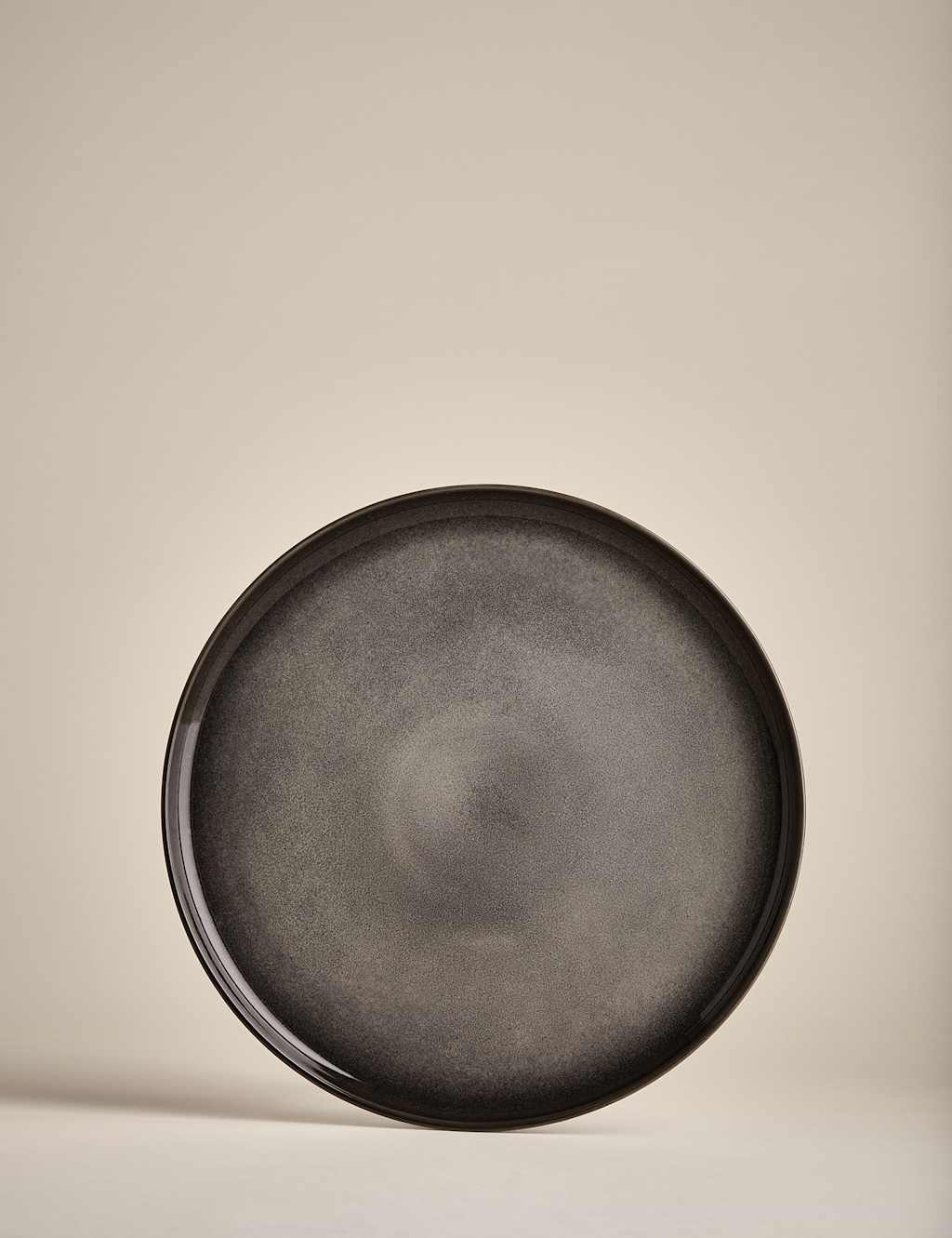 M&S Collection Amberly Reactive Platter - Grey, Navy,Grey