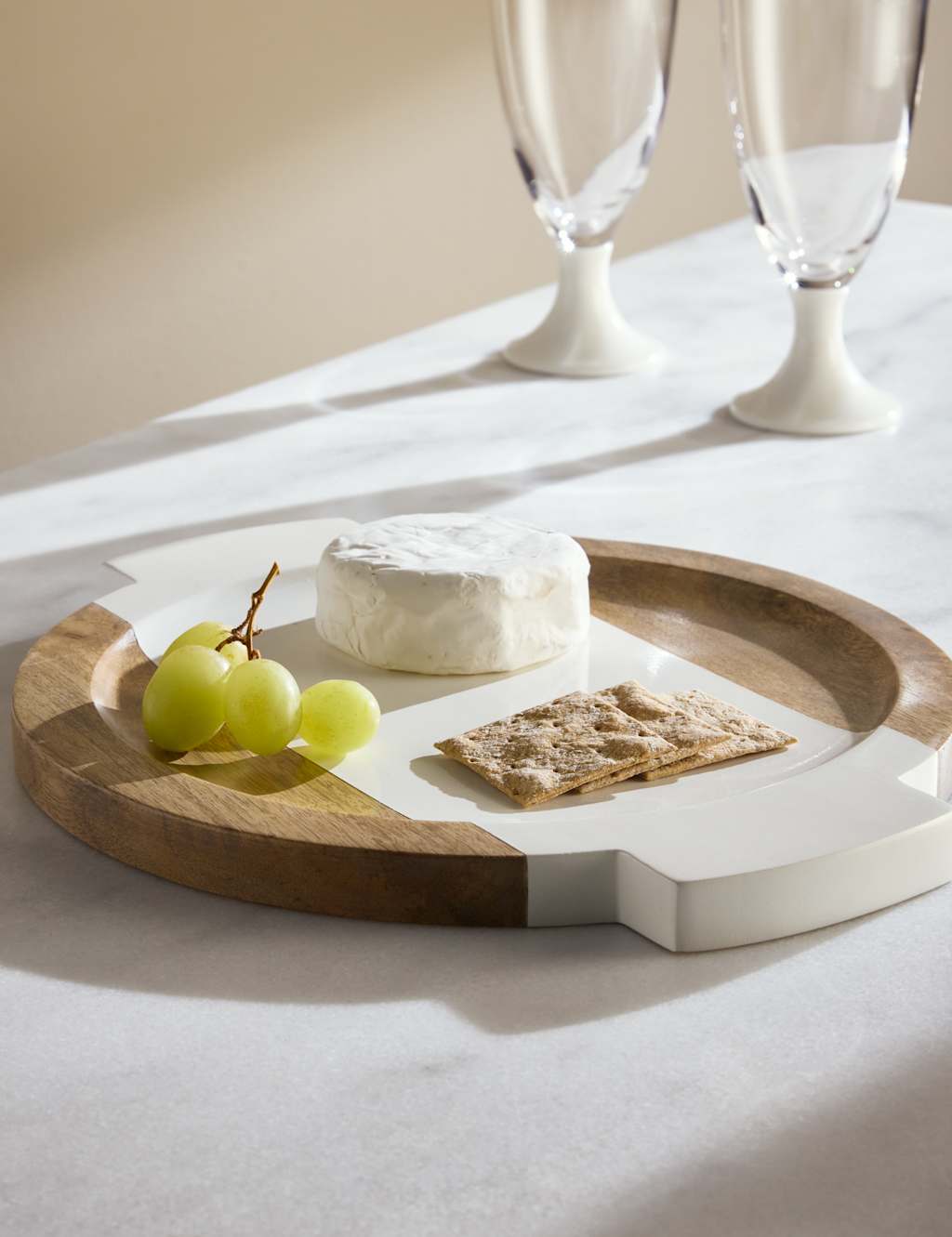 Image of M&S X Kelly Hoppen Wooden Circular&hellip;