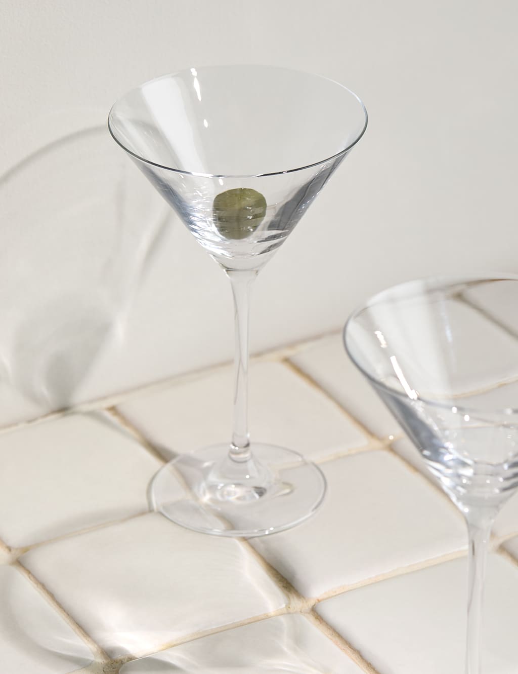 M&S Set of 4 Maxim Martini Glasses - Clear