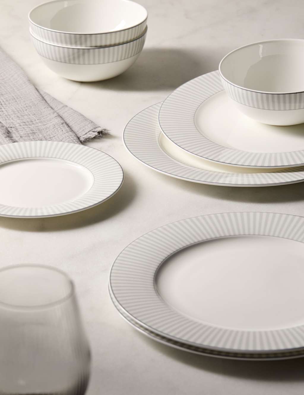 Image of M&S 12 Piece Hampton Bone China&hellip;