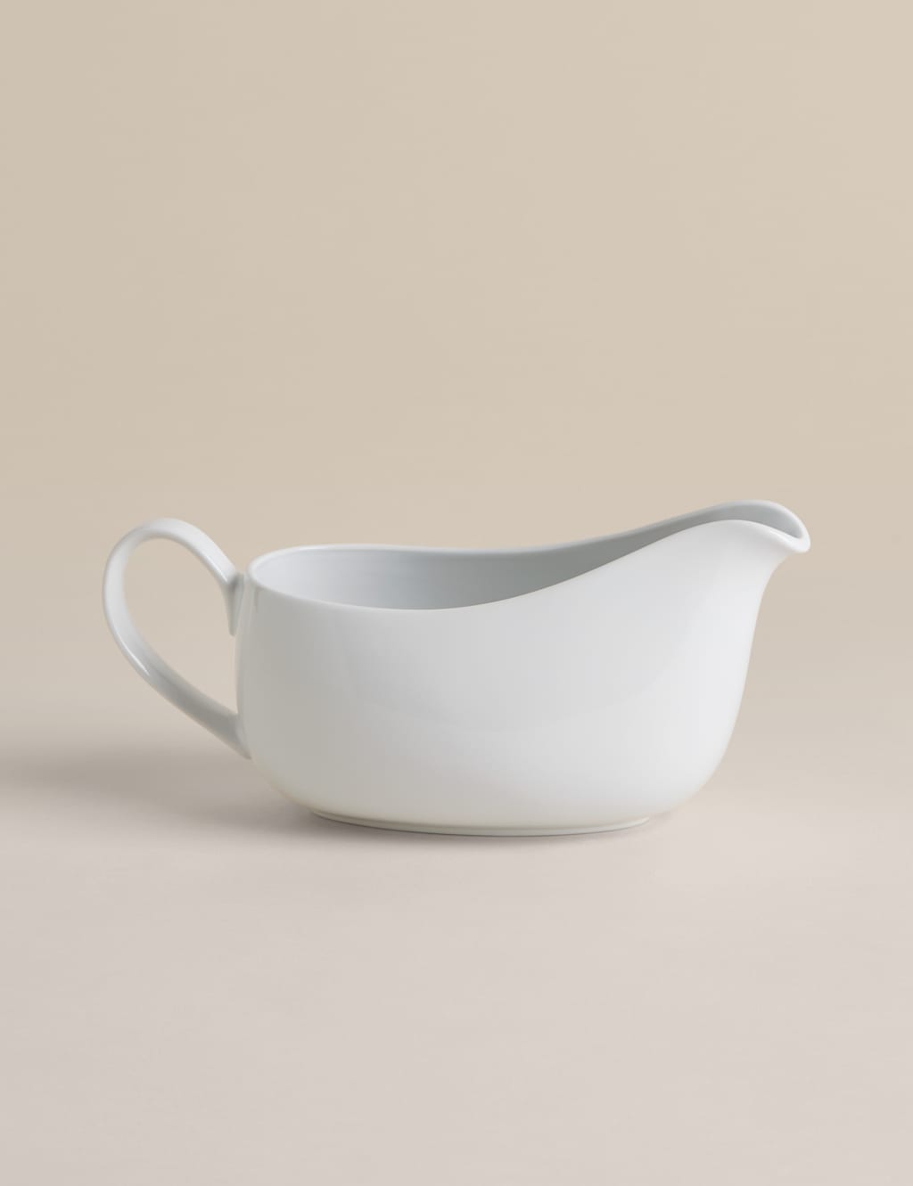 M&S Maxim Gravy Boat - White