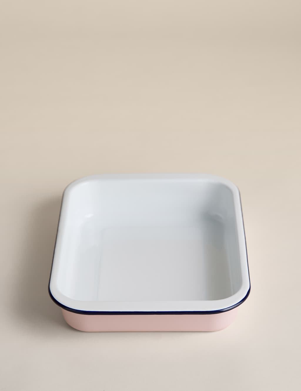 M&S Enamel 29cm Roaster Pink Mix