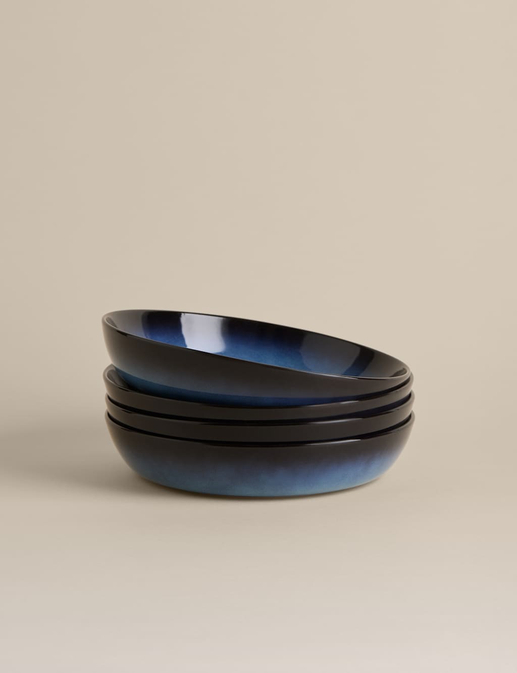 Set of 4 Amberley Reactive Pasta Bowls