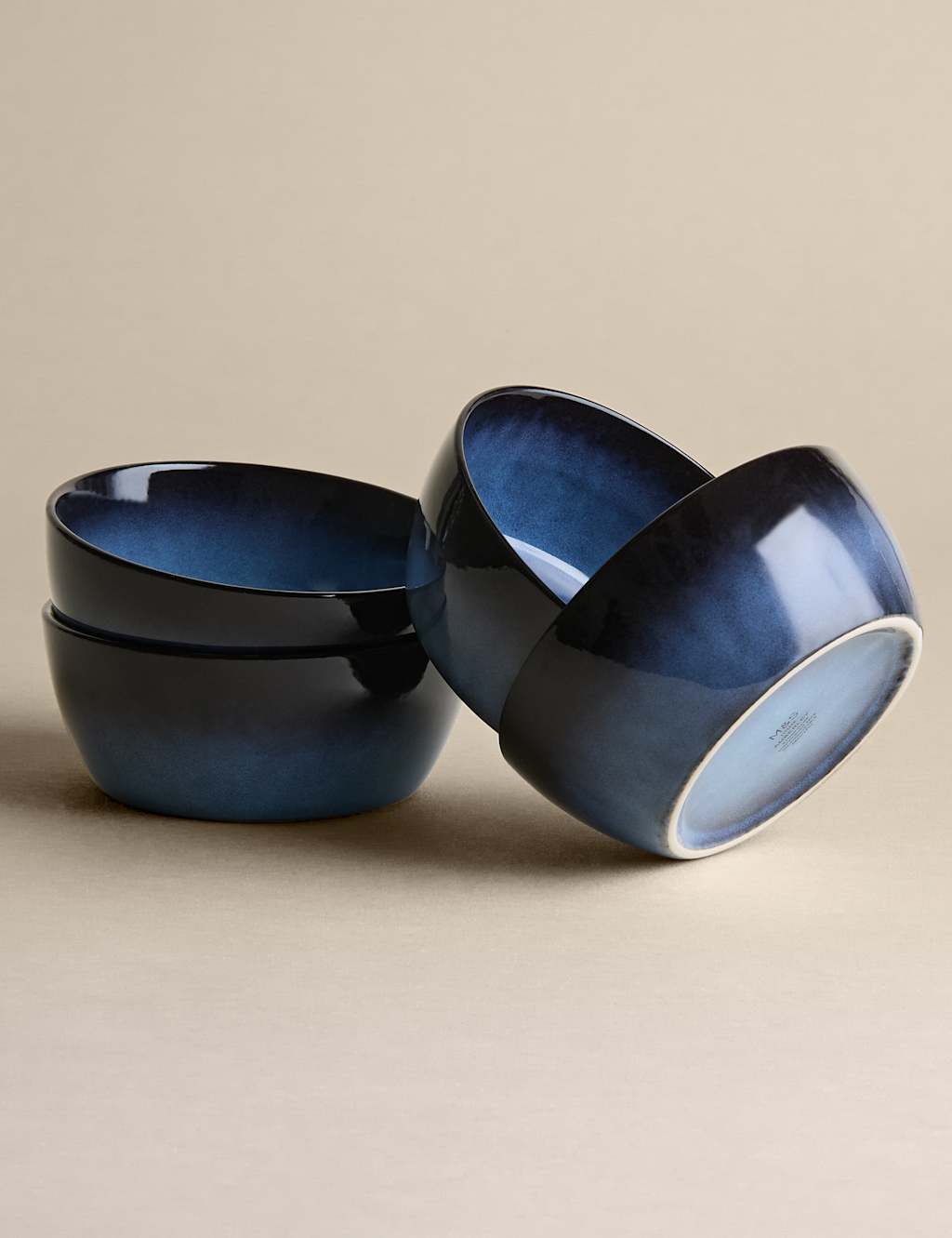 Set of 4 Amberley Reactive Cereal Bowls