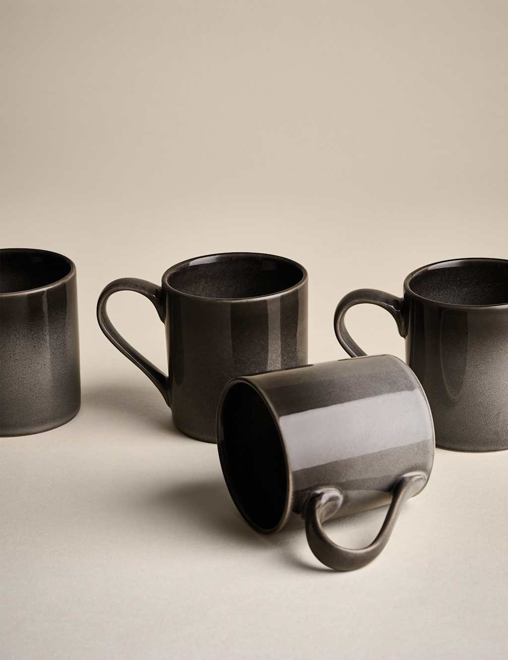 Set of 4 Amberley Reactive Mugs