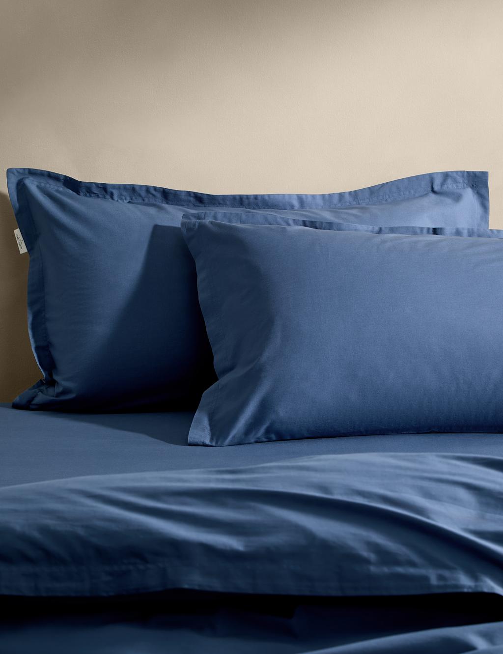 2pk Washed Cotton Oxford Pillowcases
