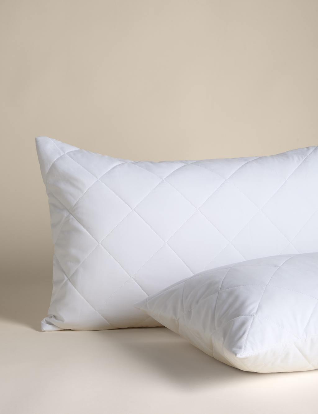 M&S Advanced Allergy Protection Pillow Protector White