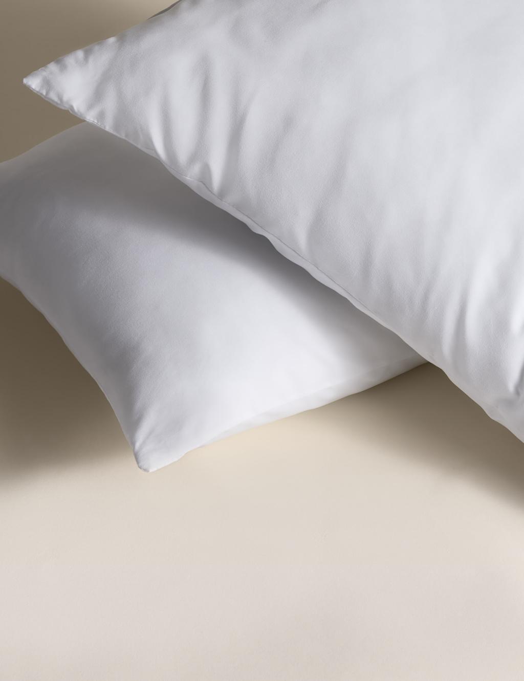 M&S 2 Pack Advanced Allergy Protection Soft Pillows White