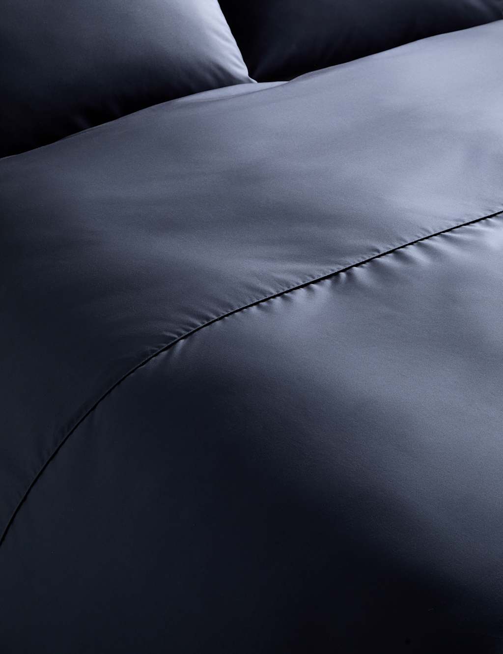 M&S X National Gallery Egyptian Cotton 230 Thread Count Duvet Cover Dark Navy