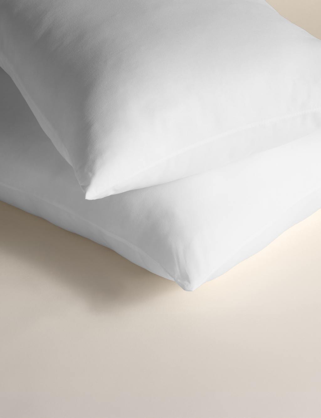 M&S 2 Pack Advanced Allergy Protection Firm Pillows White